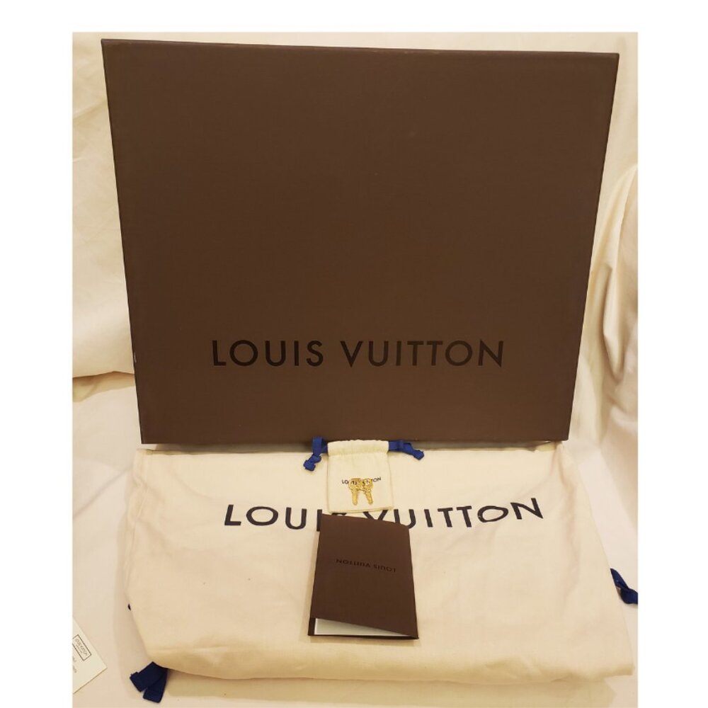 Louis Vuitton Made in France Large Handbag/Shoulder Bag Ebene Iena MM #FL4199 - Picture 12 of 16